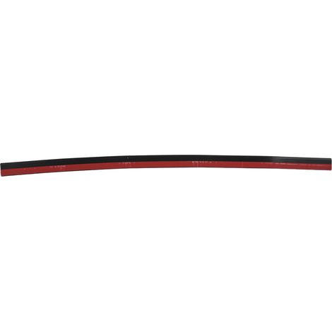 Schwarzes Silikon-Dichtungsband, winddicht, staubdicht und schalldicht, für Spalten bis zu 23 mm (1/5)
