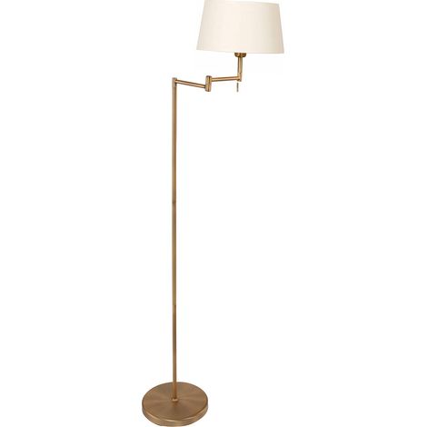 Mexlite - lámpara de pie - Bella - bronce - metal tejido - (1/4)