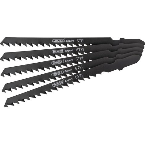 Draper DT244D 100mm Jigsaw Blade Set (5 Pieces) - Model 81727 (1/5)