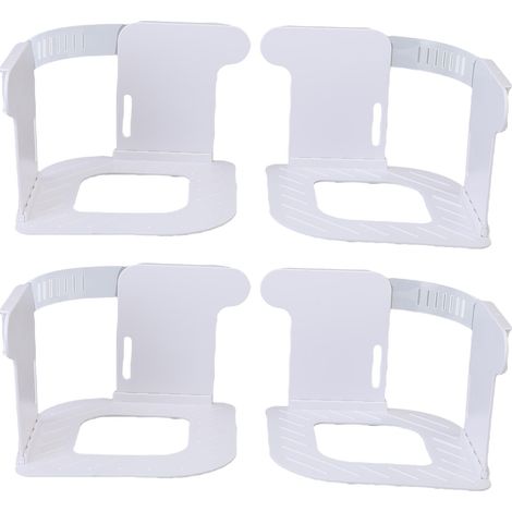 Lot de 4 attaches de draps avec sangles de verrouillage, en ABS robuste, pour maintenir les draps bien tendus et en place, compatibles avec toutes les tailles de lit. (1/5)