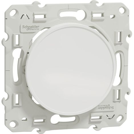 Obturateur - Odace 2011 - S525666 - Schneider - Blanc (1/3)