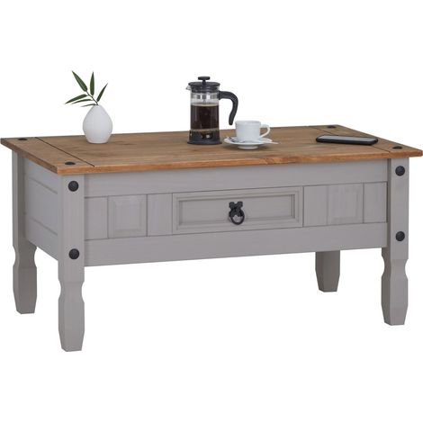 Table basse RAMON Gris/Naturel
