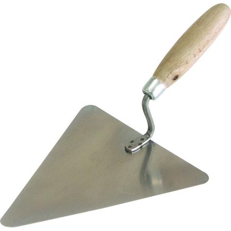 Maurerwerkzeug mega triangular trowel Edelstahl 20 cm