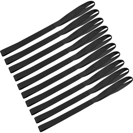 10x Zurrschlaufen 46cm Nylon für Motorrad, Auto, ATV, Gepäck