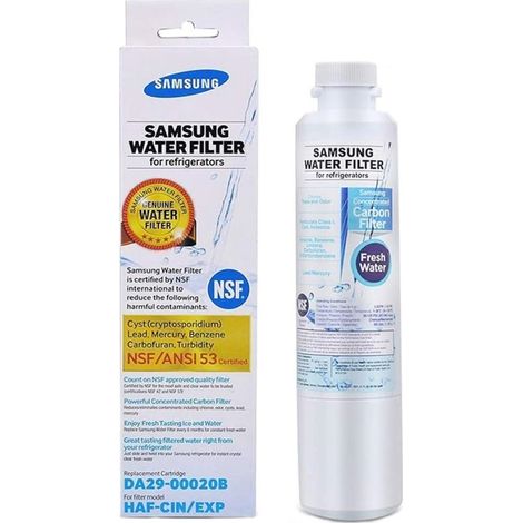 filtre à eau pour réfrigérateur Filtre à eau DA29-00020B pour réfrigérateur - Compatible avec Samsung DA29-00020B, DA29-00020A, HAF-CIN/EXP, NSF 42&53&401 (1/5)
