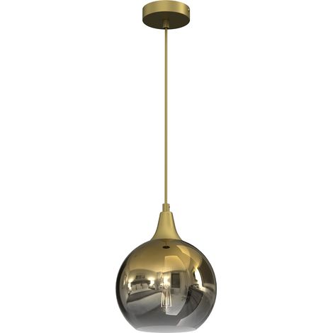 Suspension MONTE GOLD, diamètre 200 mm, 1 ampoule E27 (1/5)