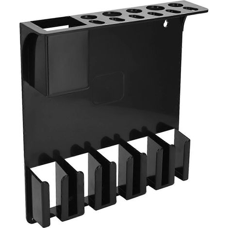 Professioneller Wandhalter für elektrische Haarschneidemaschinen, Organizer für Schönheitssalons, Aufbewahrungsregal für Friseurwerkzeuge (1/5)