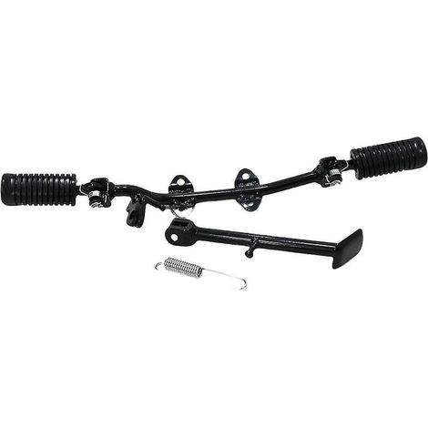 Soporte de caballete lateral y palanca de freno trasero para motocicleta Honda Z50 (compatible con Little Honda Monkey Z50, Z50A, Z50R, Z50J, DAX, CT70, ST50)