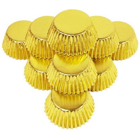 Moules À Muffins - Feuille D'Aluminium - Mini 3,17 cm × 2,1 cm - Résistants Four Et Micro-Ondes Jusqu'à 230 °C - 3000 Pièces (1/3)