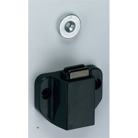 Hettich MB-Druckmagnetschnäpper D 7/GP 9, 20873 Haftkr. 0,7-1,1kg schwarz