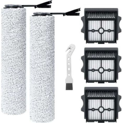 Rouleau de brosse de rechange et filtre HEPA pour Tineco FLOOR ONE stretch S6/SWITCH S6/S6 stretch lite/S7 Stretch Ultra/S9 Artist/i6 Stretch/i5 Stretch Aspirateur (1/4)