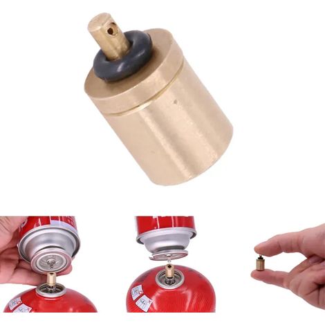 Adaptateur de recharge de gaz portable pour réchaud de camping, bouteille de gaz, réservoir de gaz, accessoires pour brûleur à gaz, gonfleur de cartouche de butane pour la randonnée, réchauds de cuisi