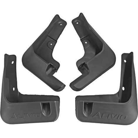 Suitable for the fenders of the standard sport version of the Suzuki Alivio sedan 2014-2017, black.