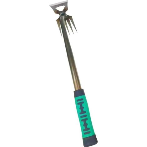 Extracteur Mauvaises Herbes 5 Dents – Outil Désherbage Jardin (1/5)