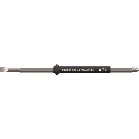Wiha Wechselklinge Schlitz für easyTorque 4,0 mm x 110 mm (1/2)