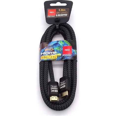HDMI-HDMI-Kabel 1,8 M 2,1 V 8k UHD AX (1/2)
