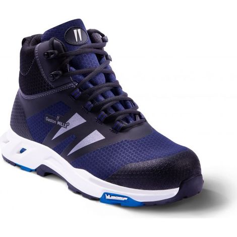 Hohe Schuhe Top Sniffer michelin S3 GASTON MILLE Blau T.40 - SNHM340