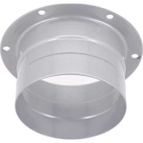 Réducteur de conduit, 75 mm en métal, adaptateur de bride de tuyau d'air, bride de tuyau d'aération, raccord de tuyau de conduit, adaptateur de tuyau de réduction, connecteur de réduction (1/5)