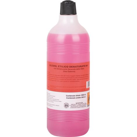 ALCOOL ETILICO DENATURATO 94%  lt. 1 12.00 pz