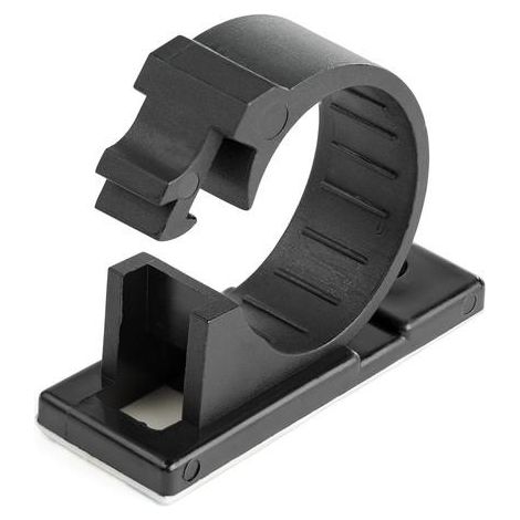 StarTech.com CBMCC3 Selbstklebende Kabelbinder schwarz 100 Stück