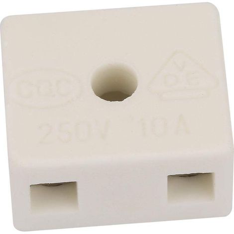 Bornier en céramique, 5pcs cinq trous borne haute fréquence pour câble d'alimentation électrique prise industrielle spéciale.