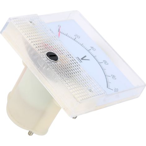 Zeiger-Gleichstrom-Voltmeter, Panel-Spannungsmesser, Messgerät 85C1, Gleichstrom 0100V (1/5)
