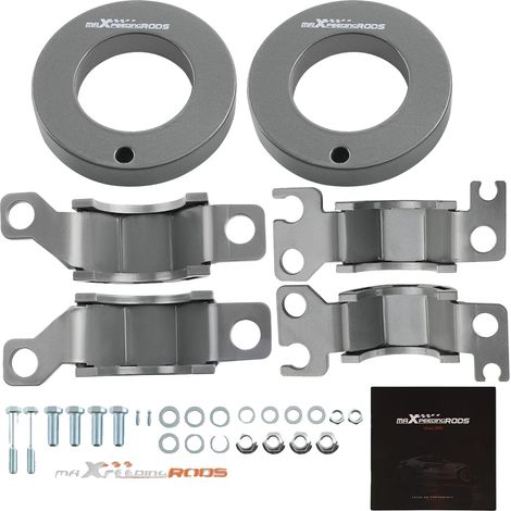 Kit de elevación niveladora, elevación delantera de 2", elevación trasera de 2", compatible con Jeep Cherokee, fácil instalación atornillada, construcción de acero duradera. (1/5)