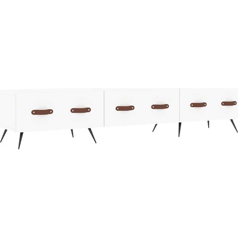Maison Exclusive - TV-Schrank Weiß 150x36x30 cm Holzwerkstoff