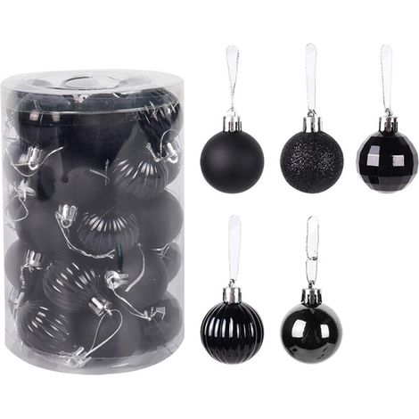 Set di 34 palline di Natale in stile misto, set regalo, accessori, decorazioni, palline di Natale per l'albero di Natale (1/4)