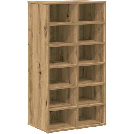 Maison Exclusive - Étagère à chaussures chêne artisanal bois d'ingénierie