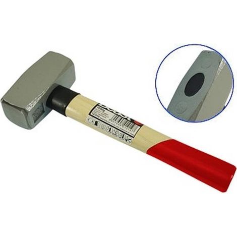Massette de Maçon 1000g - Outil de Construction - Acier - Robuste et durable - Beast