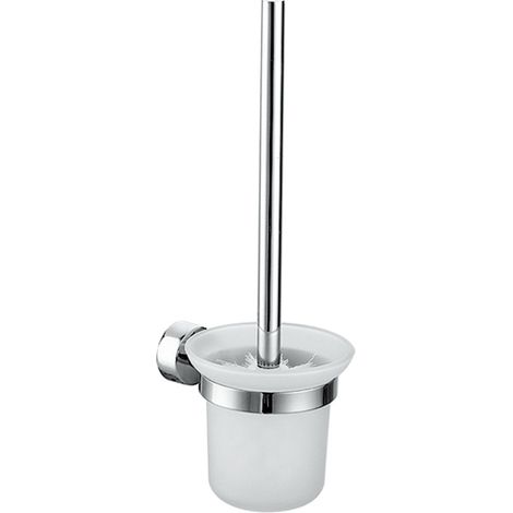 Toilet Brush Toilet Brush, Toilet Brush Toilet Brush and Holder, Bathroom Cleaning Brush Kit, Stainless Steel Toilet Brush