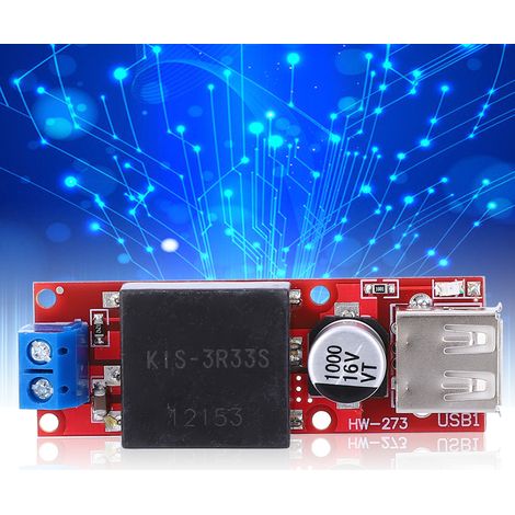 7V-24V auf 5V 3A DC/DC-Abwärtswandlermodul mit USB-Anschluss (1/5)