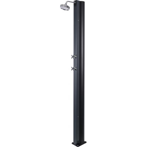 Douche de piscine solaire grise 30L (1/5)