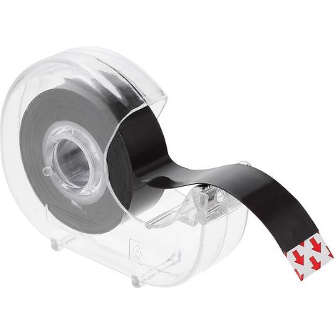 Ruban magnétique en rouleau pour tableau blanc adhésif, flexible et résistant, idéal pour les projets artistiques et de bricolage. Effaçable à sec. (1/5)
