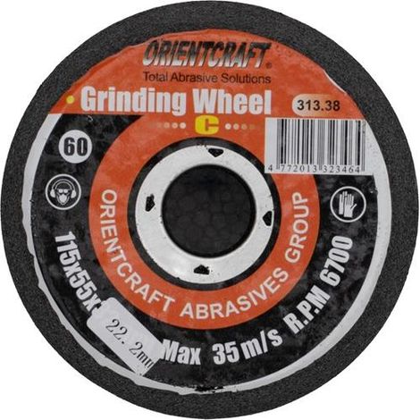 Piedra de copa orientcraft metabo 110x55x22.2 cerámica 8600 rpm (1/2)