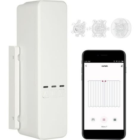 Storet WiFi Tuya Moteur de Volet Roulant à Chaîne Intelligent DIY, Commande par Application, Compatible Alexa Google Home, Voix Programmée, Rideau Électrique Motorisé (1/5)