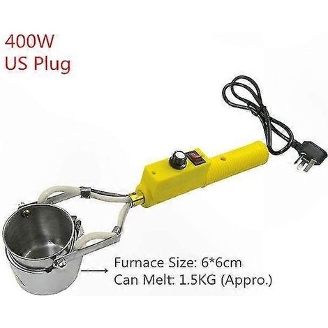 Plaque de four de fusion électrique pour la coulée de plomb, d'étain et d'indium, puissance réglable 300 W-500 W, outil de soudage (1/5)