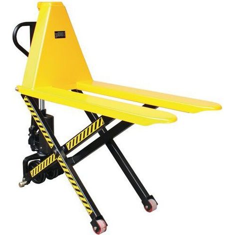 [JAMAIS UTILISE] Transpalette Gerbeur Manuel Haute Levée Longueur de Fourches 1190mm Charge 1000kg - A170145 (1/5)
