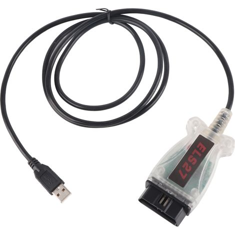 Câble de diagnostic ABS pour Ford, connecteur OBD2 USB et CD de remplacement. (1/5)