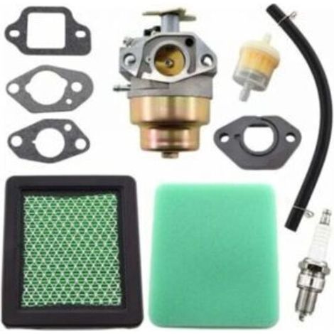 Kit de filtre à air de carburateur avec joint adapté au moteur Honda GCV135 GCV160 GC135 GC160 HRB216 HRR216 HRS216 HRT216 HRZ216 remplacement 16100-Z0L-023 E Blue Deer (1/5)