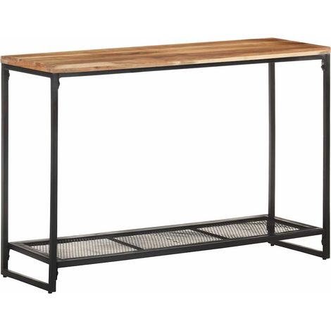 Table console-Table d'entrée 110x35x75 cm Bois d'acacia massif 373540 (1/5)