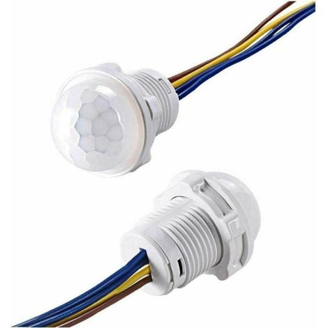 Infrarot-Bewegungsmelder, LED-Einbauleuchte, 100–240 V Lichtschalter
