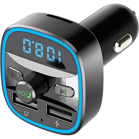 Bluetooth 5.3 MP3-Player mit USB-Anschluss, USB-C-Freisprecheinrichtung, Autoradio-MP3-Player und zwei USB-Anschlüssen (1/5)