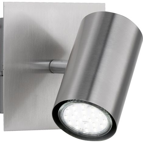 Faretto da Interno  GU10 in Metallo Nickel Opaco