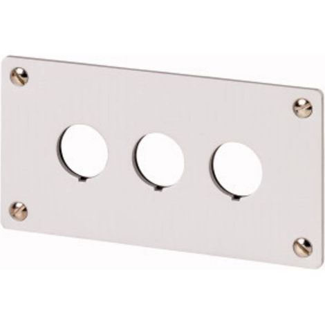Eaton M22-E3 216544 Telaio di montaggio 3 posizioni di montaggio (Ø x A) 22 mm x 72 mm Grigio 1 pz. (1/3)