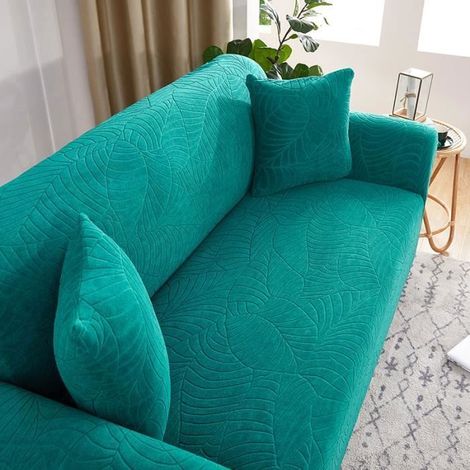 Hussen für 3-Sitzer-Sofa – elastisch – wasserdicht – grün (1/4)