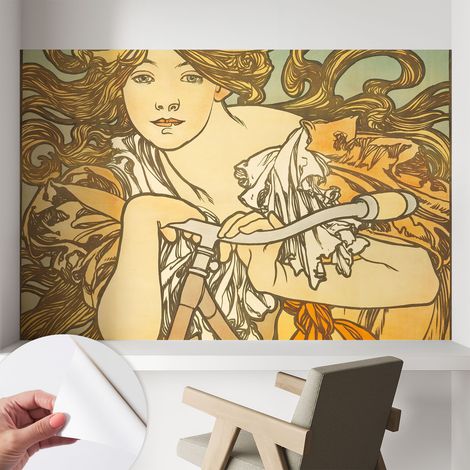 Fotomurale adesivo stickers - per camera da letto - per corridoio - decorazione casa moderna Eleganza primaverile 104x70 cm (1/5)