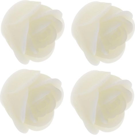 4pièces Bougies LED sans Flamme Roses Lot pour Décoration De Mariage Fête (1/5)