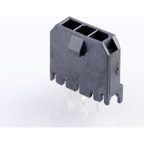 Molex Einbau-Stiftleiste (Standard) Polzahl Gesamt 3 Rastermaß: 3 mm 436500315 1 St. Tray
